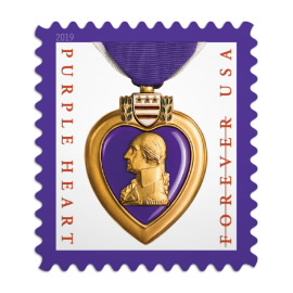 《Purple Heart Medal》2019邮票