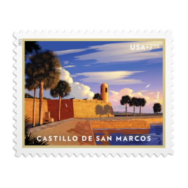 《Castillo de San Marcos》邮票