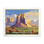 《Monument Valley》邮票图像