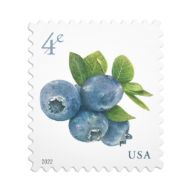 《Blueberries》邮票