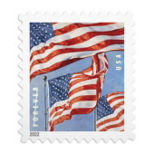 《U.S. Flag》2022 邮票图像