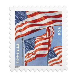 《U.S. Flag》2022 邮票