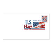 《U.S. Flag》2022 数码彩色邮戳（一张 20 枚）图像