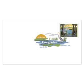 《Florida Everglades》数码彩色邮戳