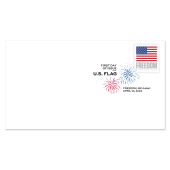 《U.S. Flag》2023 数码彩色邮戳（一张 20 枚）图像