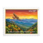 《Great Smoky Mountains》邮票图像