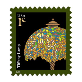 《Tiffany Lamp》邮票