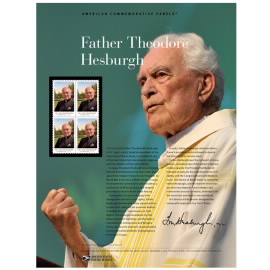 《Father Theodore Hesburgh》美国纪念邮票