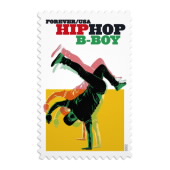《Hip Hop》邮票图像