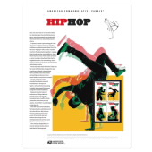 《Hip Hop》美国纪念邮票图像