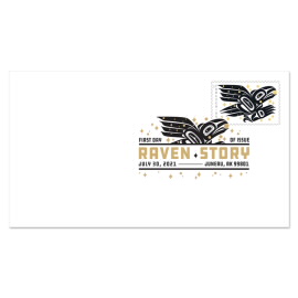 《Raven Story》数码彩色邮戳