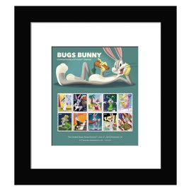 《Bugs Bunny》裱框邮票艺术