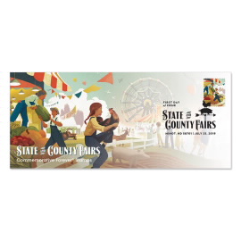 州和县博览会纪念邮戳
