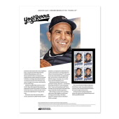 《Yogi Berra》美国纪念邮票图像