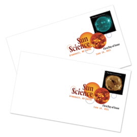 《Sun Science》数码彩色邮戳