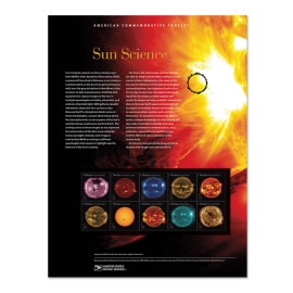 《Sun Science》美国纪念邮票