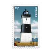 《Mid-Atlantic Lighthouses》邮票图像