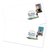 《Mid-Atlantic Lighthouses》数码彩色邮戳图像