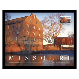《Missouri Statehood》裱框邮票