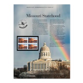 《Missouri Statehood》美国纪念邮票图像