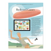 《Backyard Games》美国纪念邮票图像