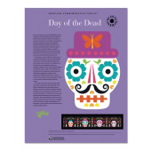 《Day of the Dead》美国纪念邮票图像