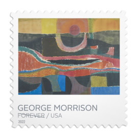 《George Morrison》邮票