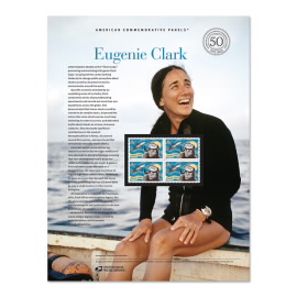 《Eugenie Clark》 美国纪念邮票