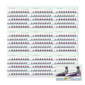 Women's Rowing Press Sheet without Die-Cuts image