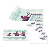 《Women's Rowing》邮票典礼仪式纪念品图像
