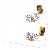 《Mariachi》数码彩色邮戳图像