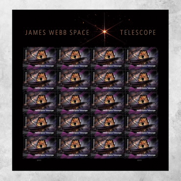 《James Webb Space Telescope》邮票