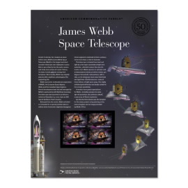 《James Webb Space Telescope》美国纪念邮票