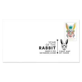 Lunar New Year: 《Year of the Rabbit》首日封