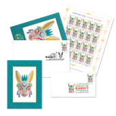Lunar New Year: 《Year of the Rabbit》邮票典礼仪式纪念品图像