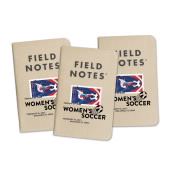 Women's Soccer Field Notes® 笔记本图像