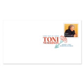 《Toni Morrison》数码彩色邮戳图像