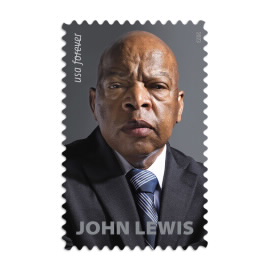 《John Lewis》 邮票