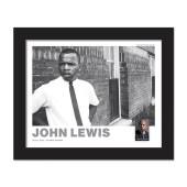 《John Lewis》裱框邮票图像