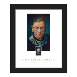 《Ruth Bader Ginsburg》裱框邮票
