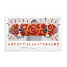 《Skateboard》邮票的艺术