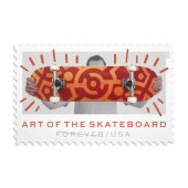 《Art of the Skateboard》邮票图像