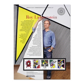 《Roy Lichtenstein》美国纪念邮票