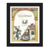 《Tomie dePaola》裱框邮票图像