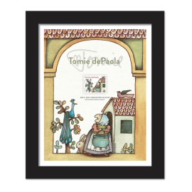 《Tomie dePaola》裱框邮票