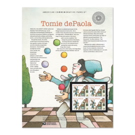 《Tomie dePaola》美国纪念邮票