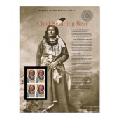 《Chief Standing Bear》美国纪念邮票图像
