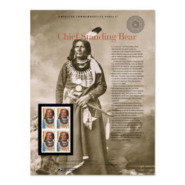 《Chief Standing Bear》美国纪念邮票