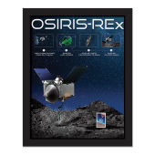 《OSIRIS-Rex》裱框邮票图像
