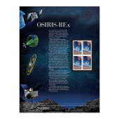 《OSIRIS-REx》美国纪念邮票图像